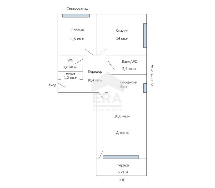 For Sale  2 bedroom Varna , Briz , 100 sq.m | 47595107 - image [15]