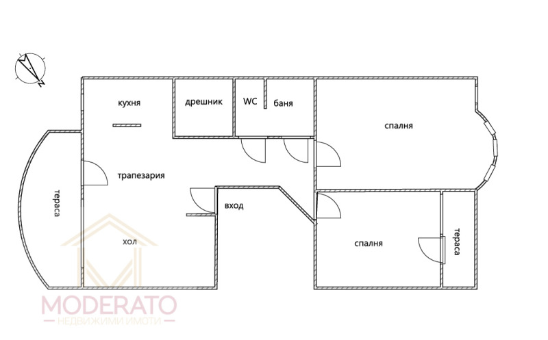 Na prodej  2 ložnice Burgas , Centar , 115 m2 | 66072660 - obraz [3]