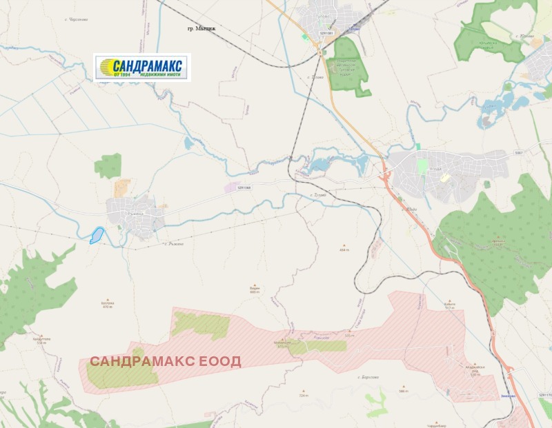 Til salg  Jord region Stara Zagora , Razhena , 55394 dka | 86771258 - billede [3]