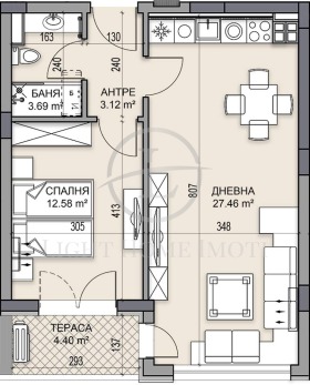 1 chambre Gagarin, Plovdiv 5