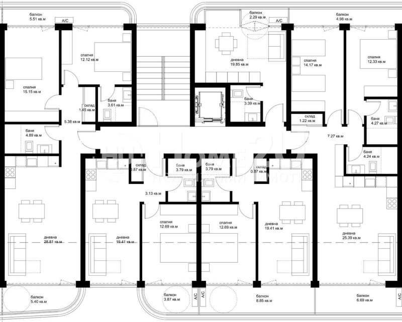 Zu verkaufen  Studio Warna , Troschewo , 36 qm | 88222295 - Bild [3]