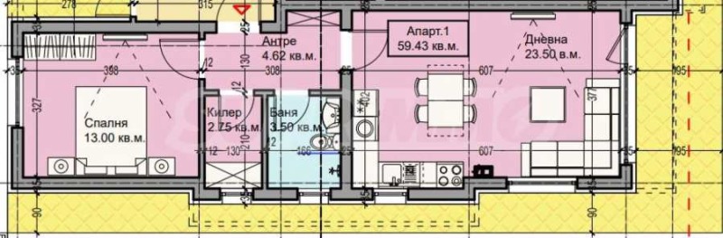 Продава  2-стаен град Варна , Галата , 71 кв.м | 40702925 - изображение [2]