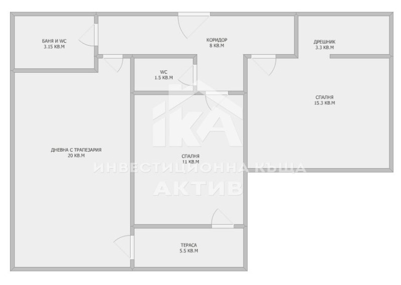 Продава 3-СТАЕН, гр. Пловдив, Съдийски, снимка 6 - Aпартаменти - 48854286