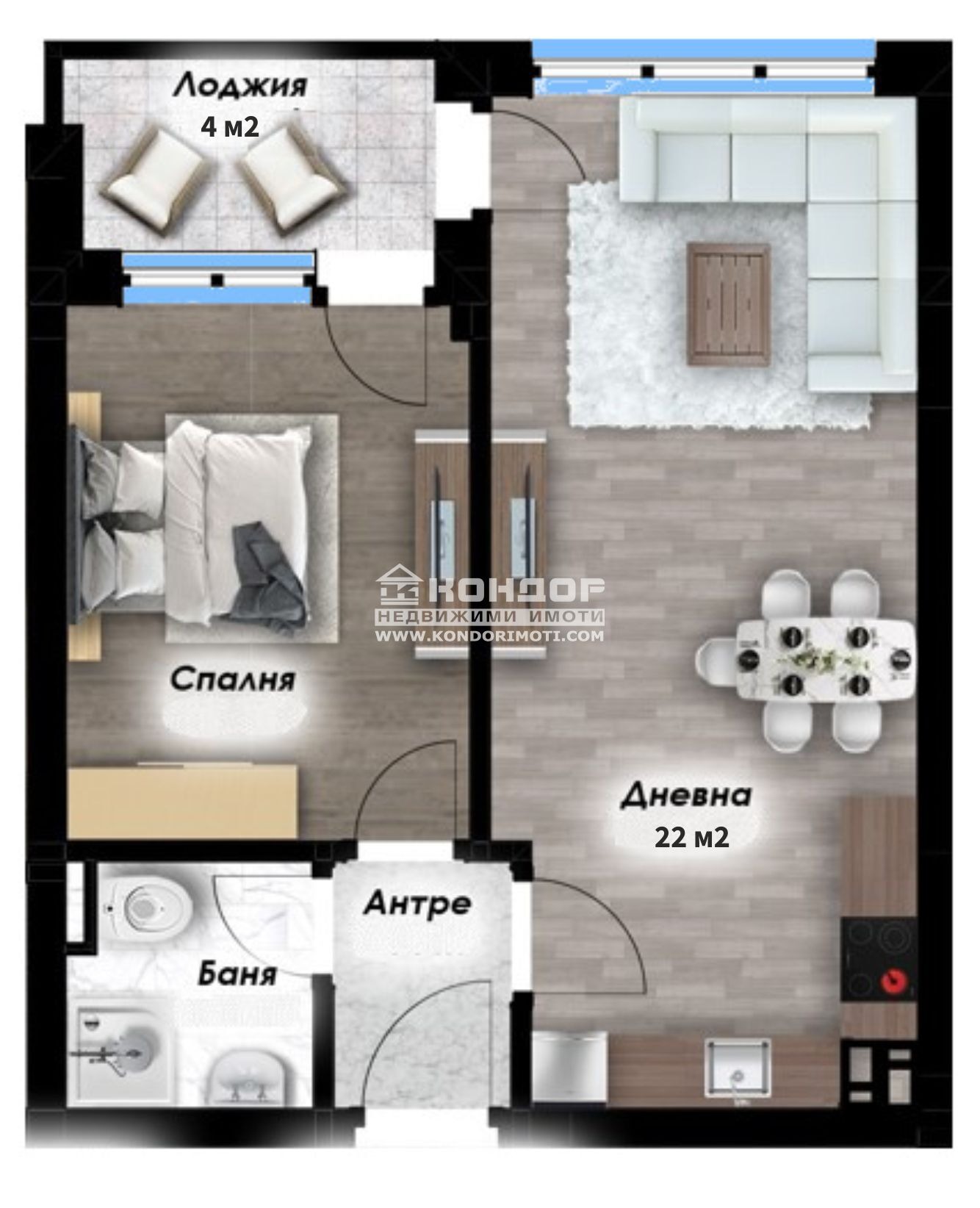 Продава 2-СТАЕН, гр. Пловдив, Остромила, снимка 2 - Апартаменти - 52547576