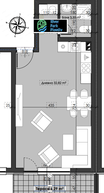 Eladó  Stúdió Plovdiv , Karsijaka , 61 négyzetméter | 82856740 - kép [2]