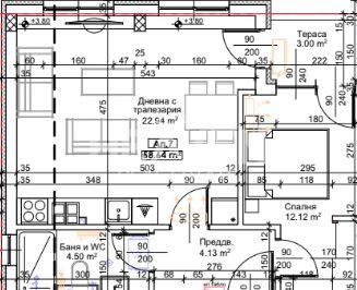 En venta  1 dormitorio Plovdiv , Trakiya , 67 metros cuadrados | 31269979