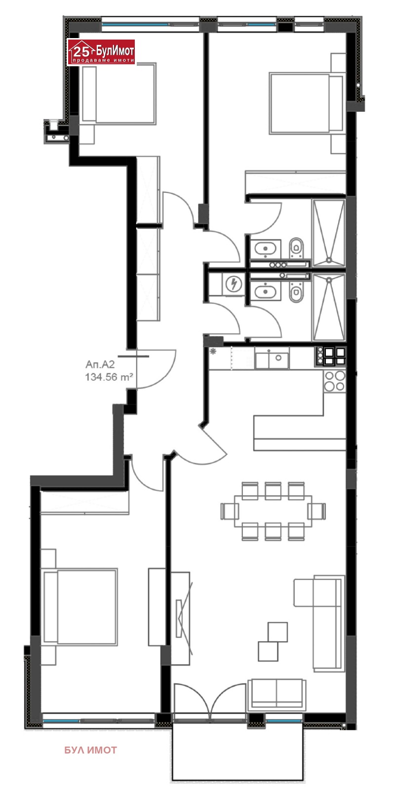 Til salg  3 soveværelser Varna , Briz , 153 kvm | 71692775 - billede [4]