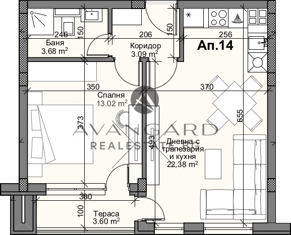 En venta  1 dormitorio Plovdiv , Karshiyaka , 68 metros cuadrados | 85130390 - imagen [2]