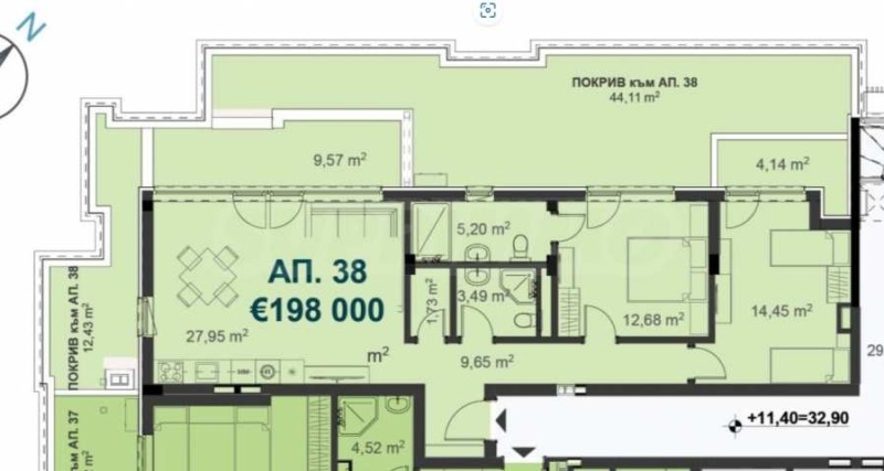 Zu verkaufen  2 Schlafzimmer Burgas , Krajmorie , 158 qm | 58215333 - Bild [2]