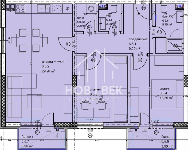 À vendre  2 chambres Varna , Kaisieva gradina , 114 m² | 91450390 - image [7]