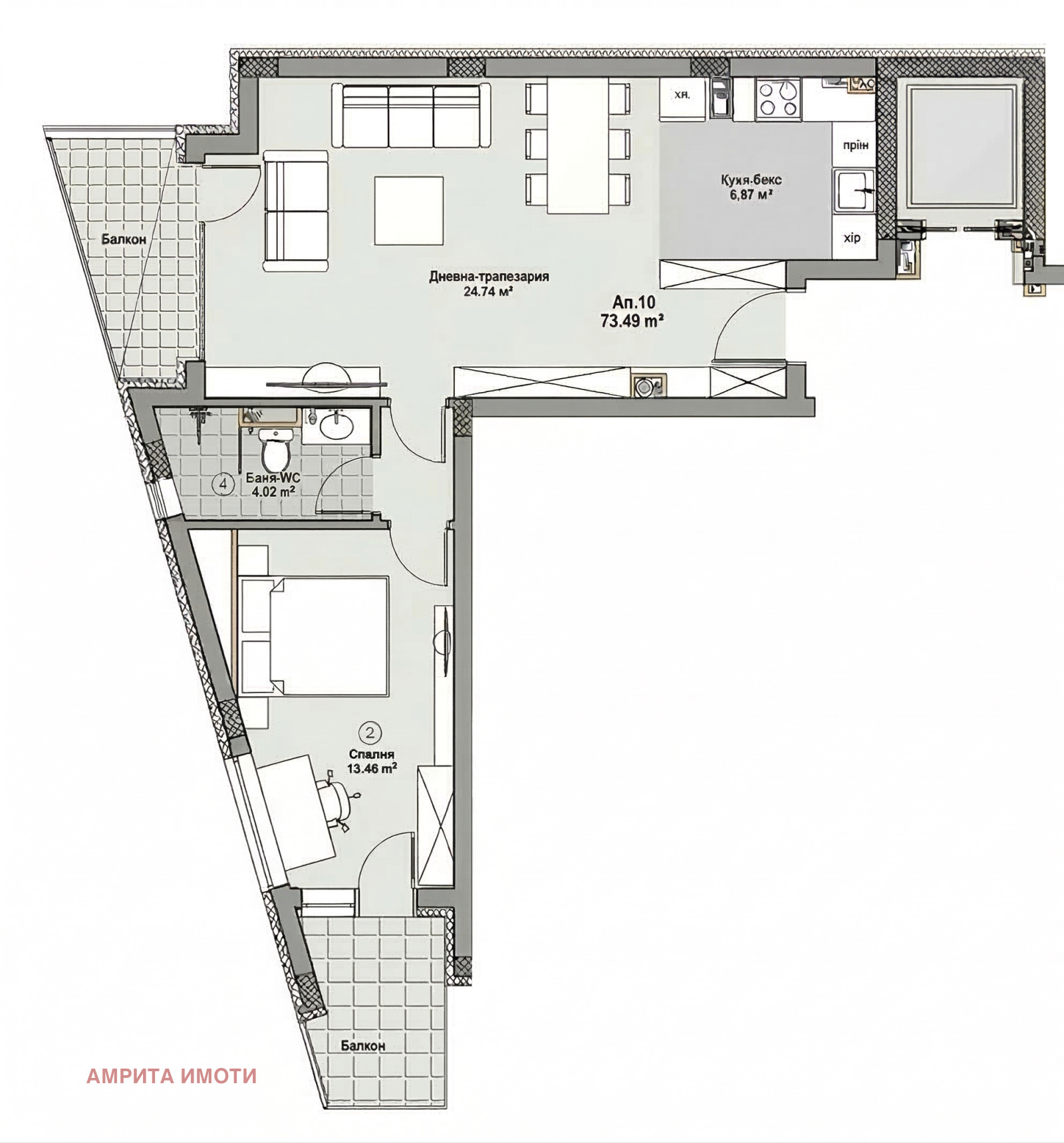 Продава 2-СТАЕН, гр. София, Витоша, снимка 4 - Апартаменти - 53860692