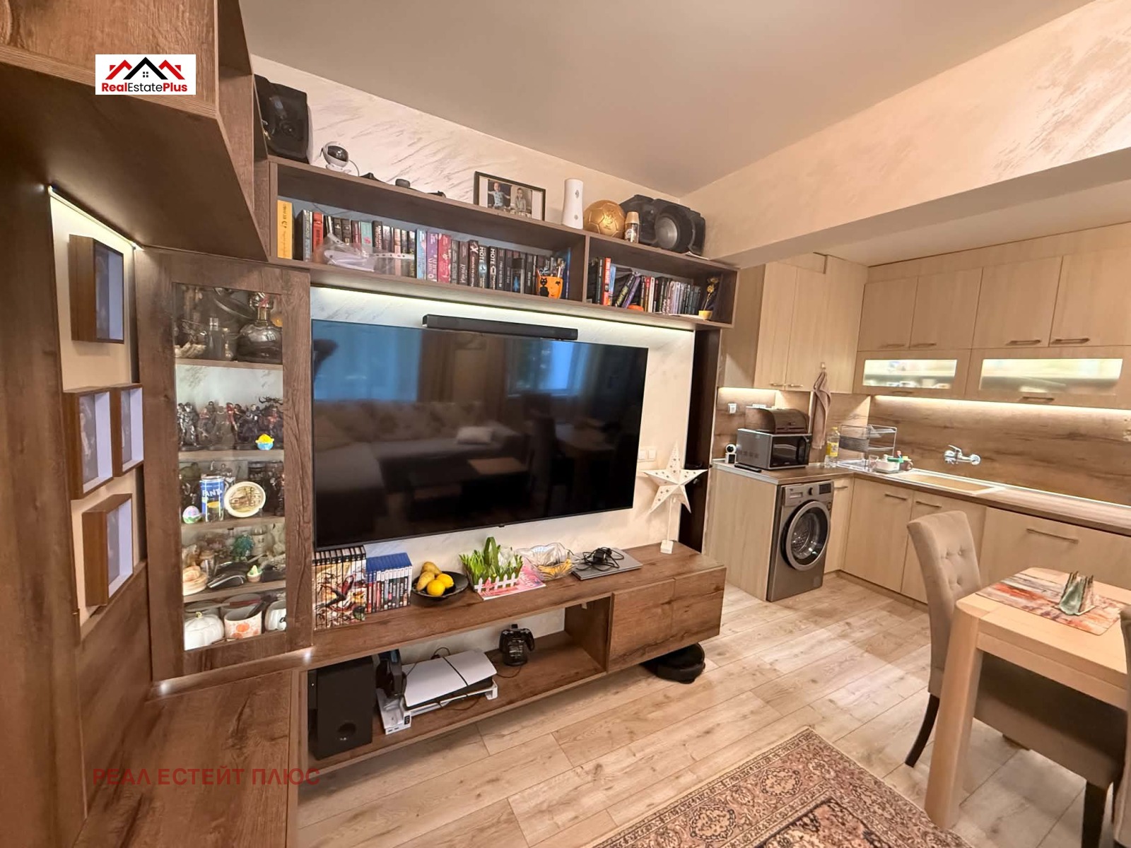 Продава 2-СТАЕН, гр. Плевен, 9-ти квартал, снимка 3 - Апартаменти - 54999423
