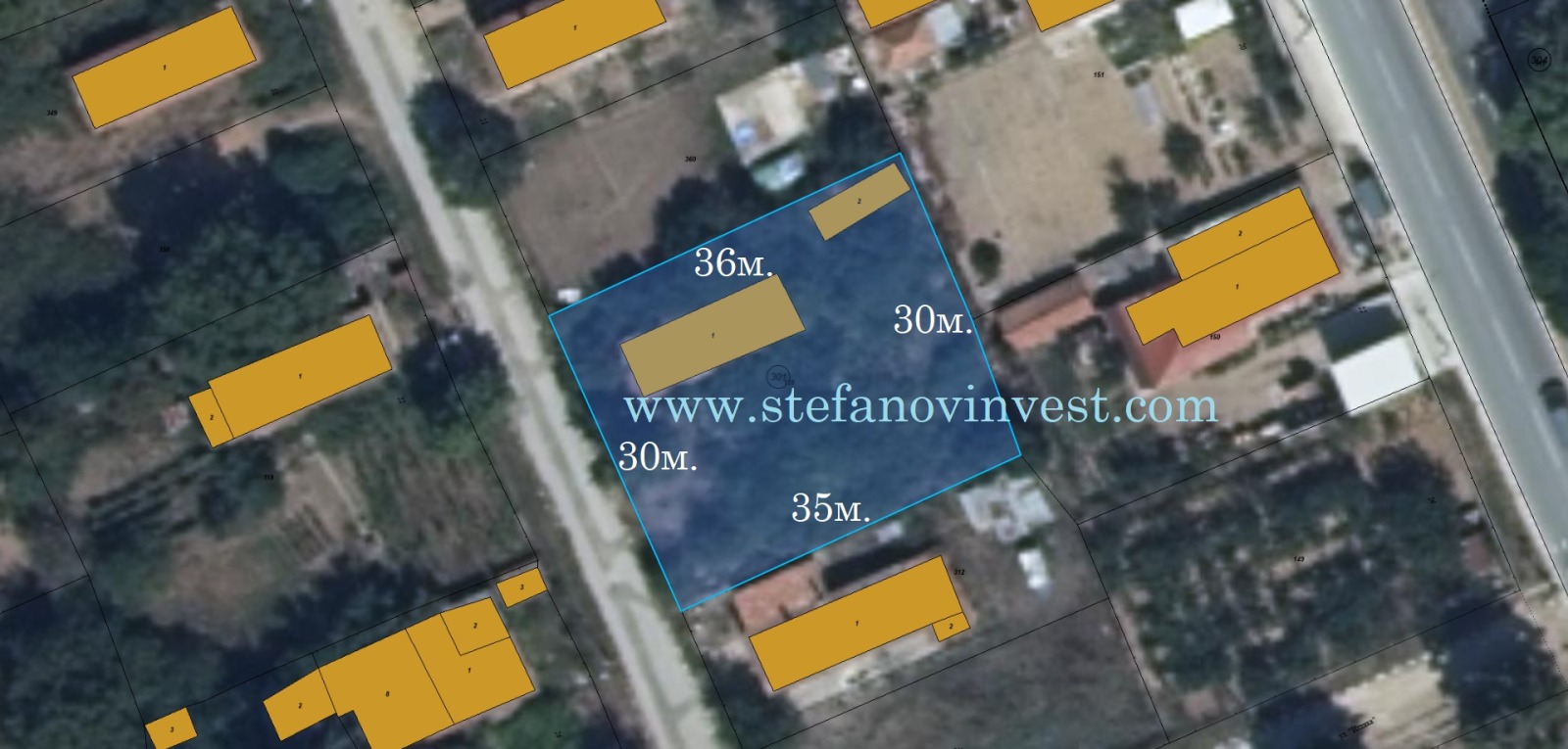 Продава ПАРЦЕЛ, гр. Бяла, област Варна, снимка 2 - Парцели - 54143570