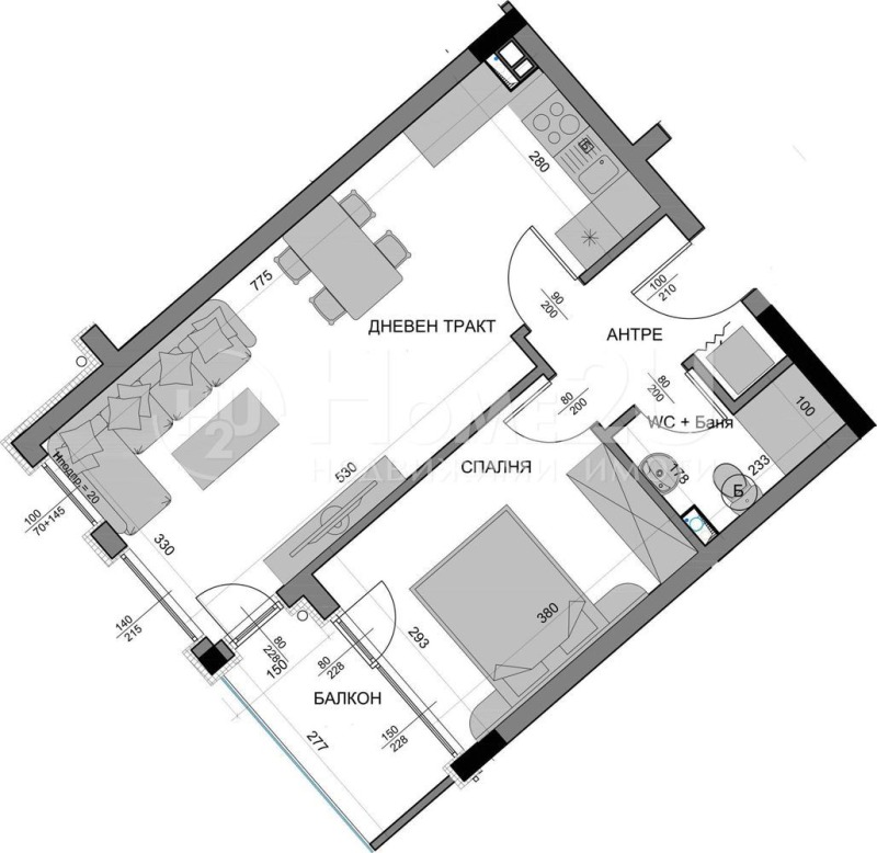 Продава  2-стаен, град Варна, Владислав Варненчик 1 • 89 000 EUR • ID 38786328 — holmes.bg - [1] 