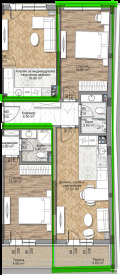 Продава 2-СТАЕН, град София, Овча купел • 142640 € / 278979.59 лв. • 24223879 3