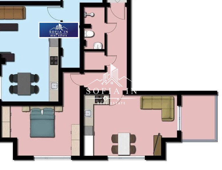 Na prodej  1 ložnice Blagoevgrad , Osvoboždenie , 79 m2 | 92701074 - obraz [11]