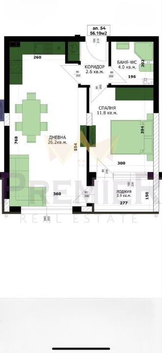 Продава 2-СТАЕН, гр. Варна, Кайсиева градина, снимка 2 - Апартаменти - 54054769