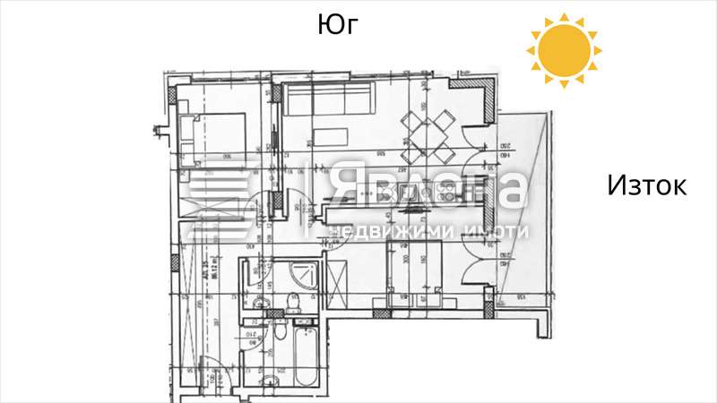 Продава 3-СТАЕН, гр. София, област София-град, снимка 2 - Апартаменти - 54232284