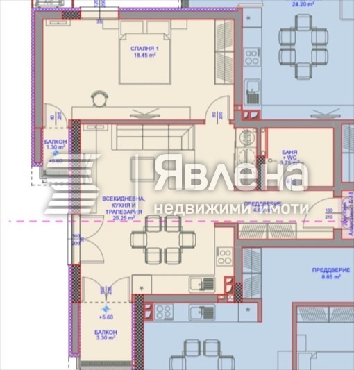 Продава 2-СТАЕН, гр. Варна, Виница, снимка 2 - Апартаменти - 56587070
