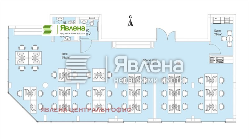 Продава ОФИС, гр. София, Лозенец, снимка 3 - Офиси - 48396557