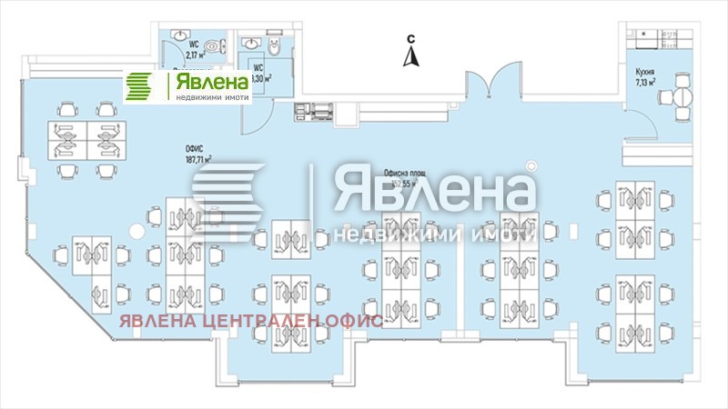 Продава ОФИС, гр. София, Лозенец, снимка 5 - Офиси - 48396557