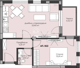 2-стаен град Пловдив, Христо Смирненски 5