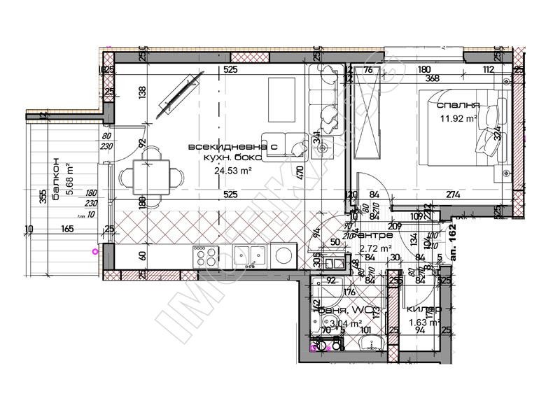 Продава 2-СТАЕН, гр. Варна, Младост 2, снимка 2 - Апартаменти - 55815037