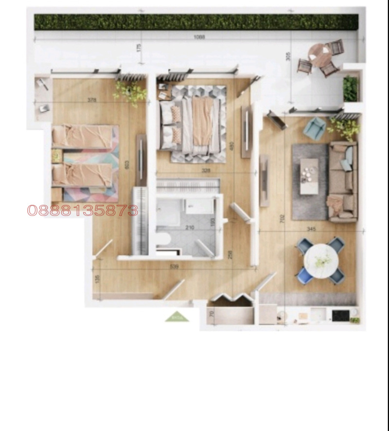 Продава  3-стаен, град Пловдив, Тракия •  155 000 EUR • ID 23915015 — holmes.bg - [1] 