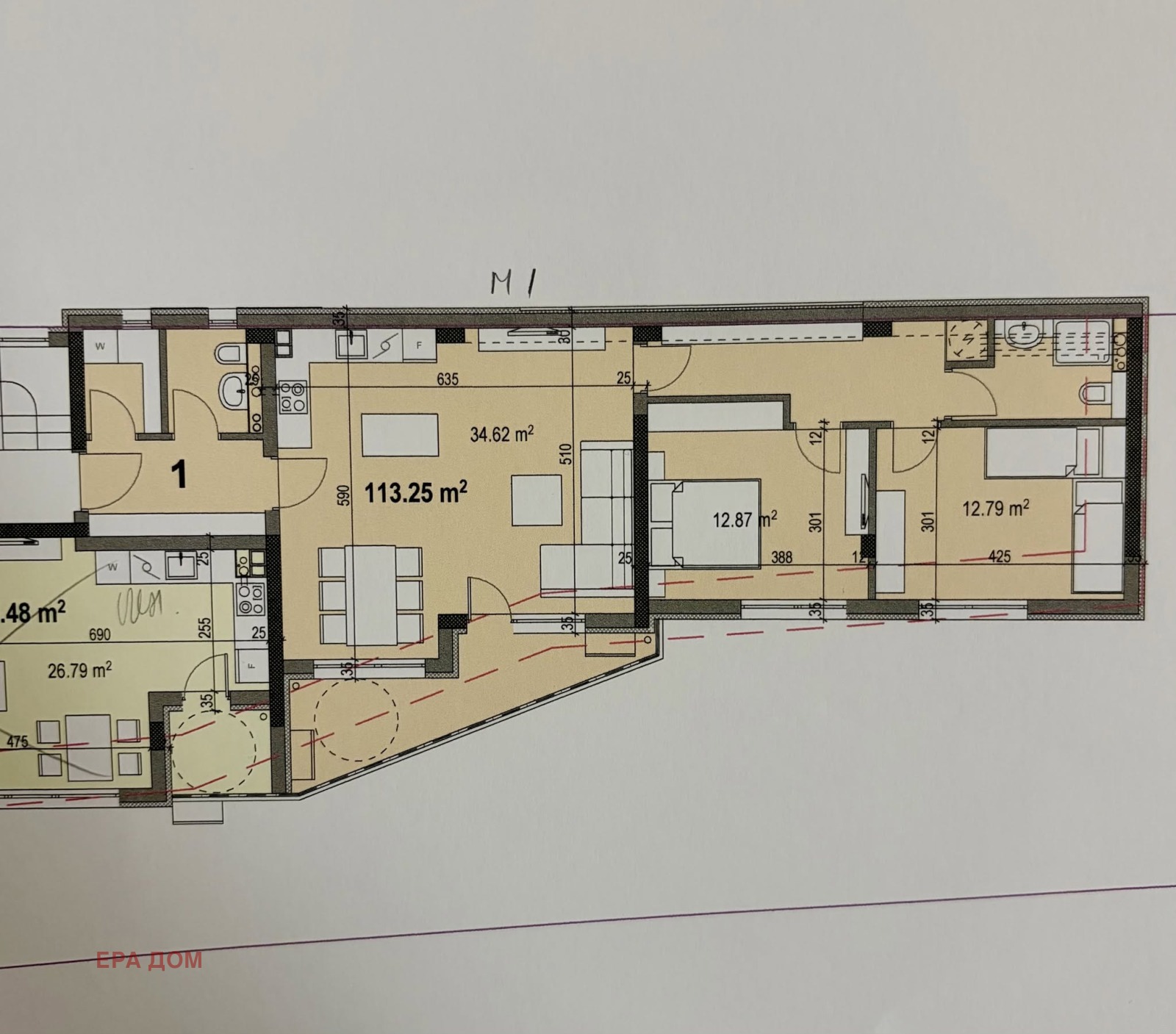 Продава 3-СТАЕН, гр. Стара Загора, Самара 3, снимка 3 - Апартаменти - 55783866