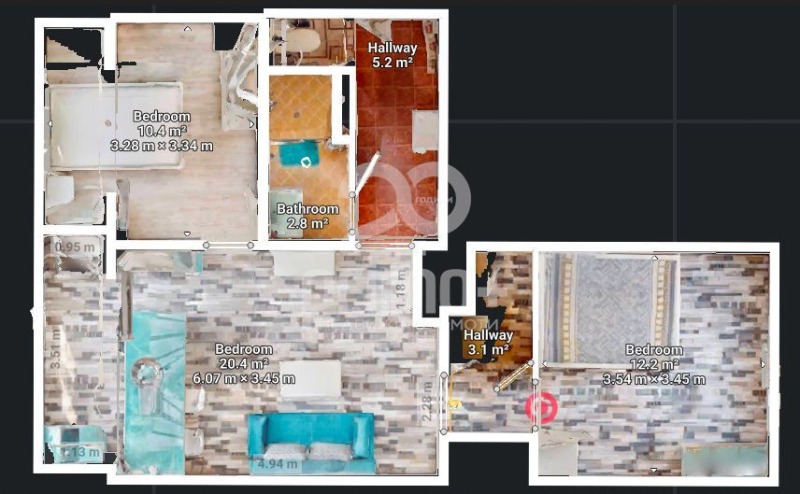 À venda  2 quartos Sofia , Borovo , 60 m² | 92100840 - imagem [11]