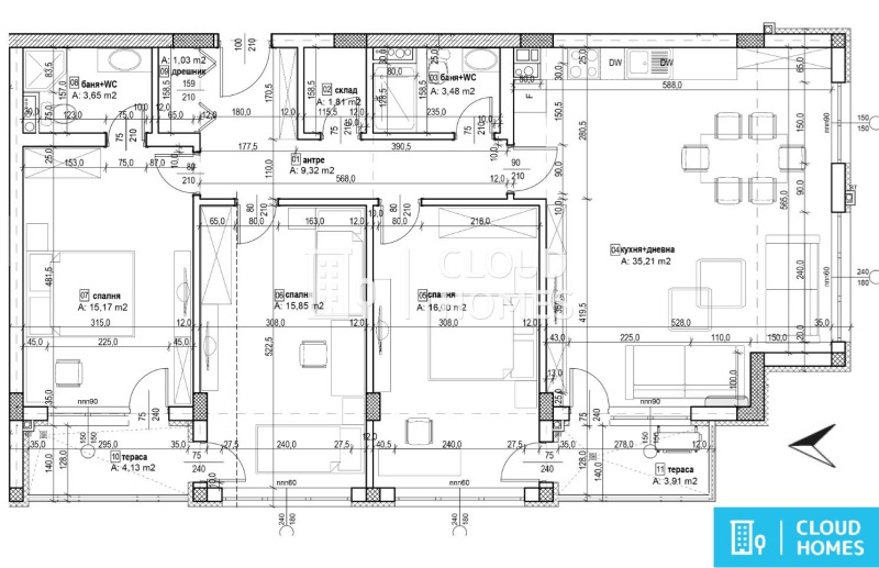 Продава  4-стаен град София , Дървеница , 152 кв.м | 12656342