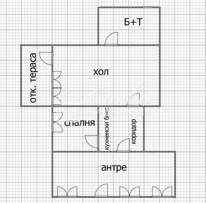 Till salu  Hus region Shumen , Ivanski , 53 kvm | 41555216 - bild [11]