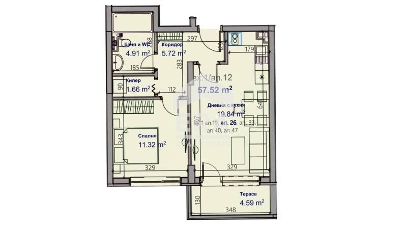 Продава 2-СТАЕН, гр. Варна, Младост 1, снимка 10 - Апартаменти - 53416460