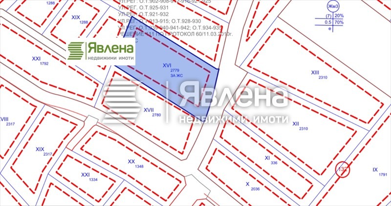 Продава  Парцел град София , Драгалевци , 1377 кв.м | 90336672