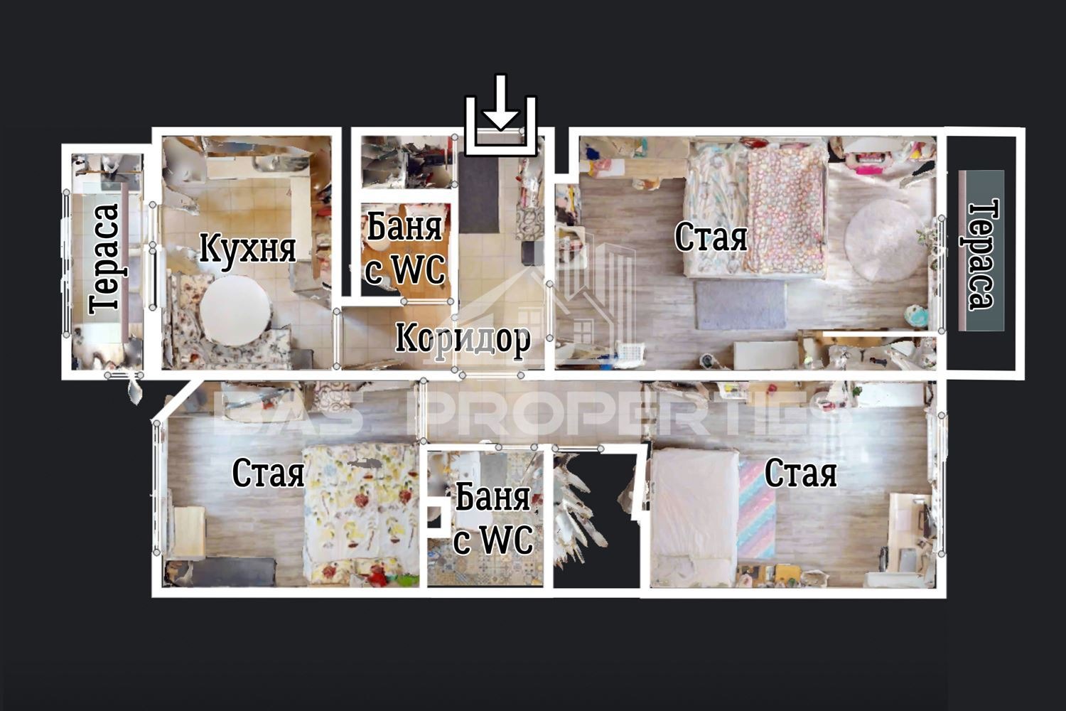 Продава 3-СТАЕН, гр. София, Младост 2, снимка 2 - Апартаменти - 56295402