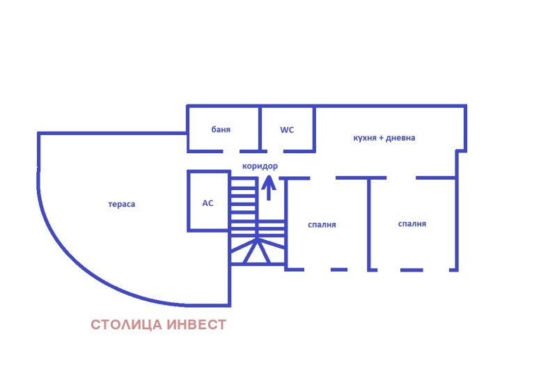 Продава  3-стаен град Русе , Широк център , 116 кв.м | 43053469