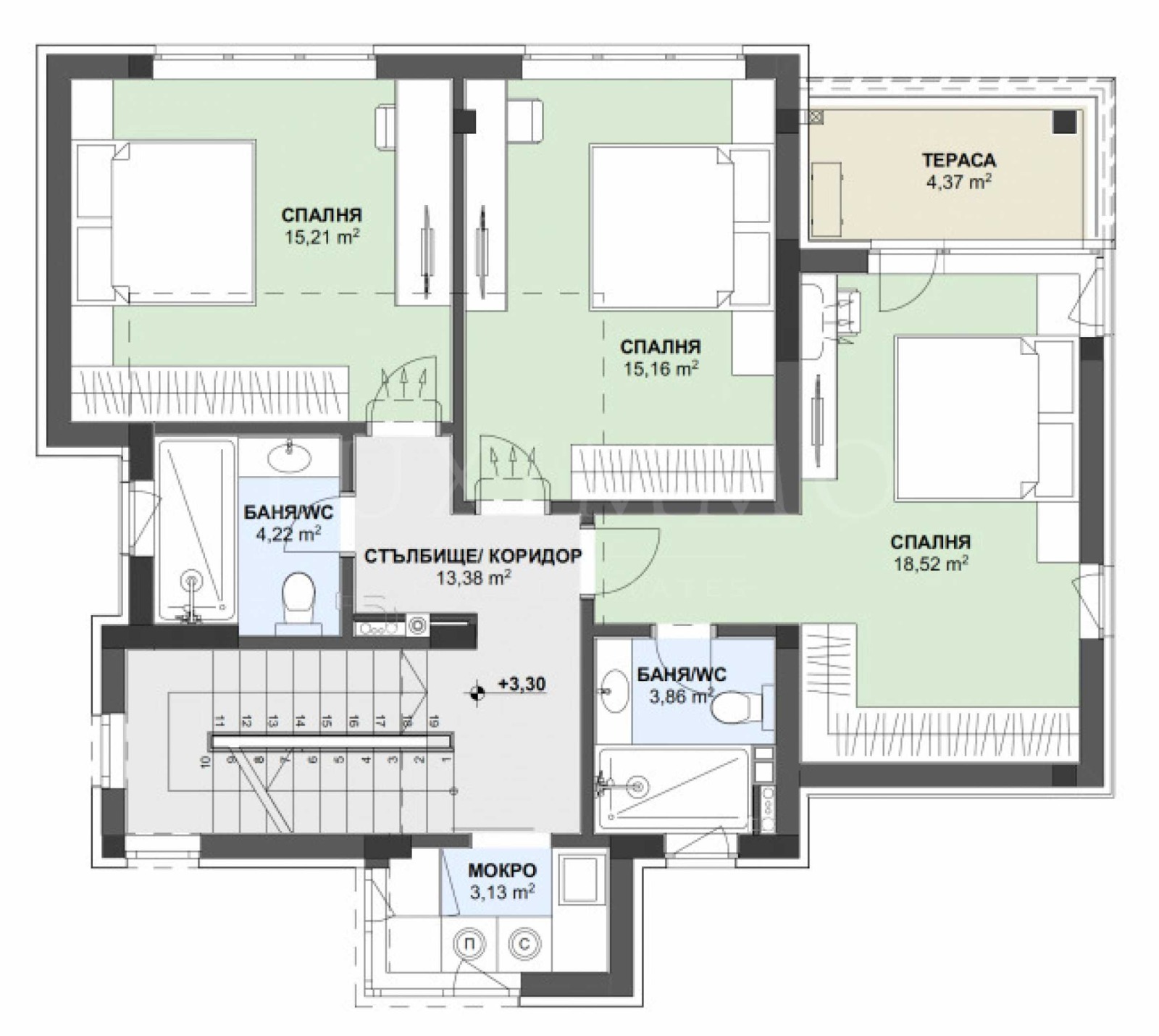 Продава КЪЩА, гр. Бургас, Крайморие, снимка 6 - Къщи - 54702351