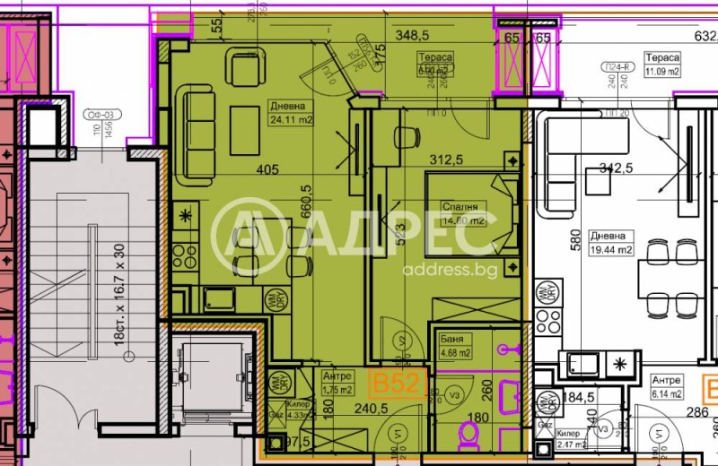 Продава 2-СТАЕН, гр. София, Кръстова вада, снимка 4 - Aпартаменти - 48050919