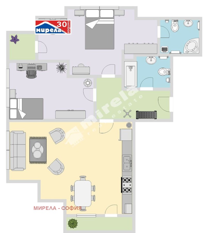 Продава  3-стаен град София , Овча купел , 96 кв.м | 82012863 - изображение [16]
