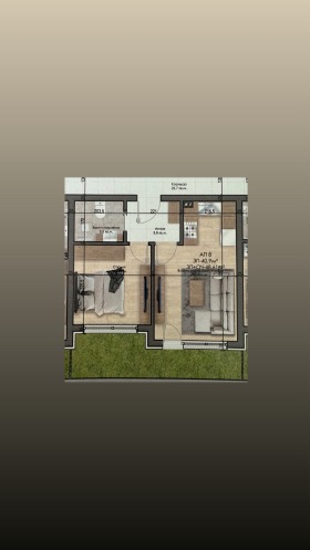 Продава 2-стаен област Пазарджик гр. Велинград - [1] 