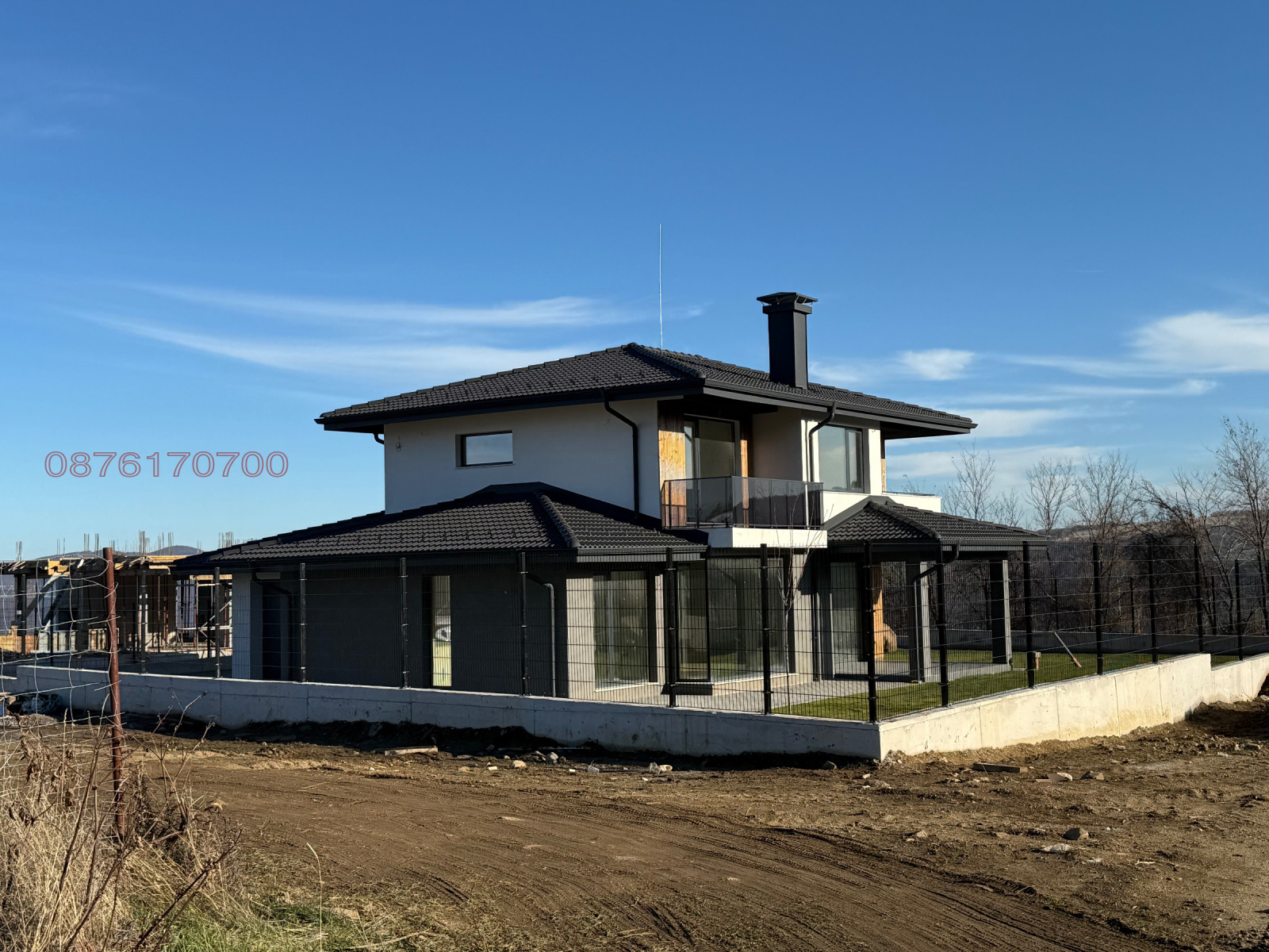 Продава КЪЩА, гр. София, с. Бистрица, снимка 2 - Къщи - 53664731