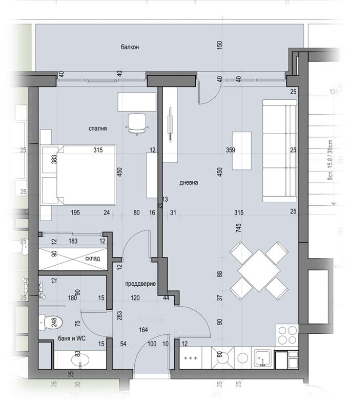 Zu verkaufen  1 Schlafzimmer Sofia , Slawija , 80 qm | 13322436 - Bild [4]