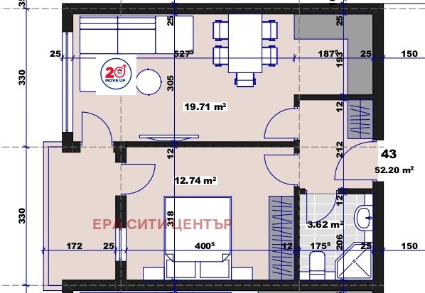 Продава 2-СТАЕН, гр. Стара Загора, Три чучура - север, снимка 5 - Апартаменти - 53953990