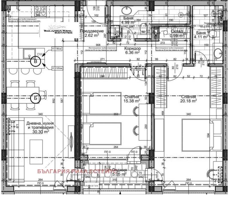 Продава 3-СТАЕН, гр. София, Витоша, снимка 2 - Aпартаменти - 49539530