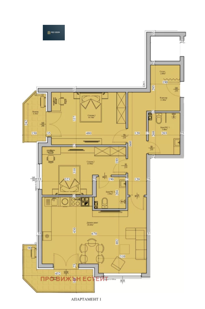 Продава 3-СТАЕН, гр. Варна, Изгрев, снимка 7 - Апартаменти - 53914366
