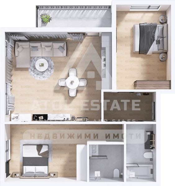 Продава 3-СТАЕН, гр. Пловдив, Христо Смирненски, снимка 2 - Апартаменти - 54147938