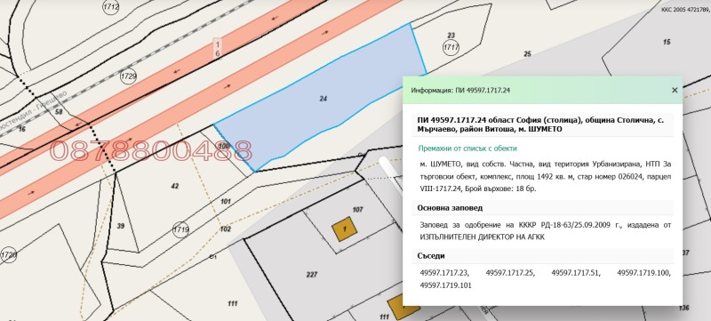 Продава ПАРЦЕЛ, с. Драгичево, област Перник, снимка 4 - Парцели - 49157189