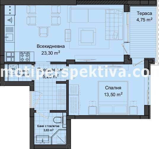 Продава 2-СТАЕН, гр. Пловдив, Кършияка, снимка 4 - Aпартаменти - 48124425