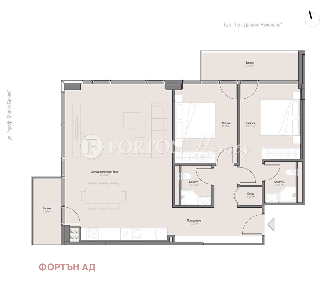 Продава 3-СТАЕН, гр. София, Оборище, снимка 2 - Апартаменти - 55727249