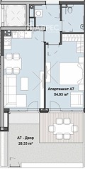 Продава  2-стаен град София , Кръстова вада , 64 кв.м | 52915435 - изображение [4]